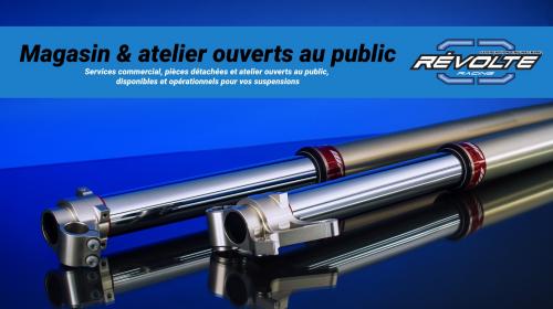 Magasin ouvert et opérationnel