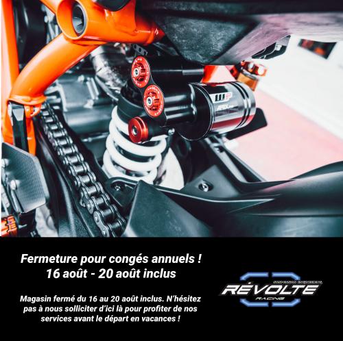 Fermeture pour congés annuels