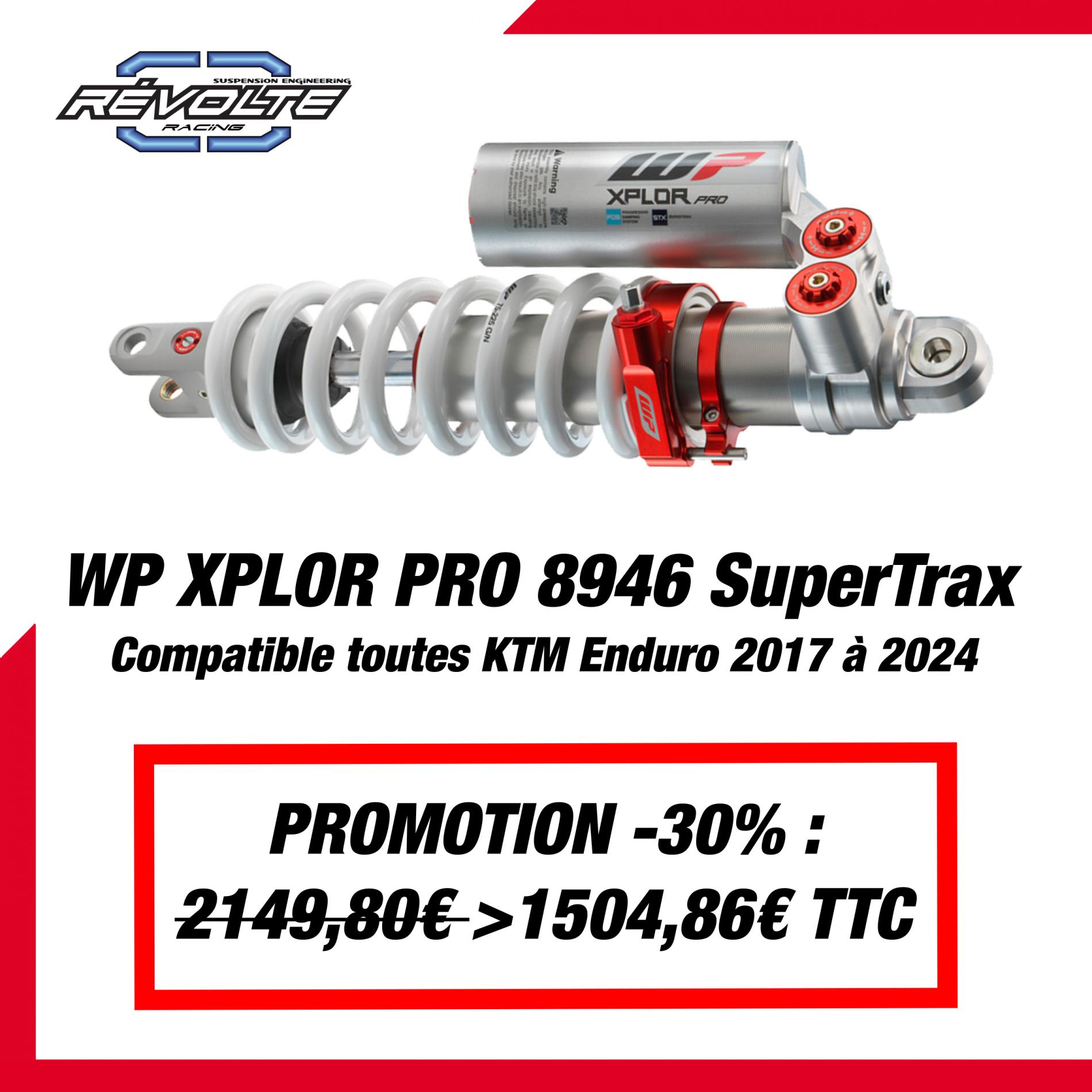 Promotion -30% WP XPLOR PRO 8946 SuperTrax PDS